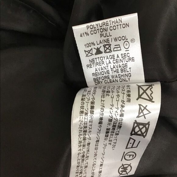 PAULE KA Paris Wool Thin Belt Midi Dress NWT Sz 40 - Picture 8 of 8